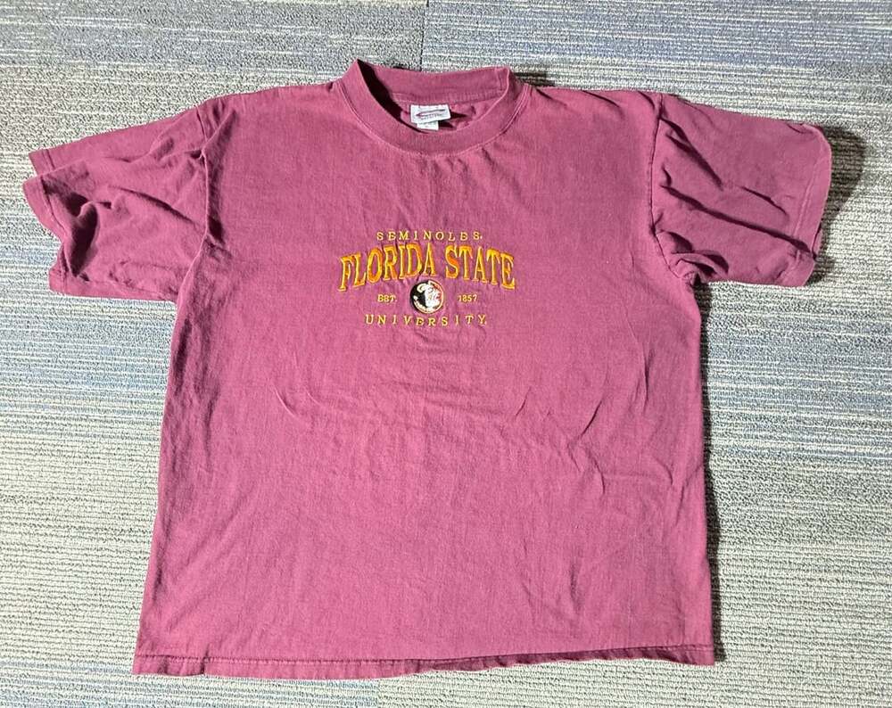 Cadre Athletic Florida State University Seminoles T-Shirt Size XL Red